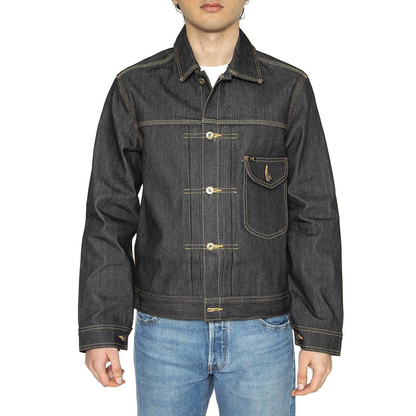 101 Boxy Cowboy Jacket Dry Blue - Giacca Denim Jeans Uomo Blu 112363872  LEE 