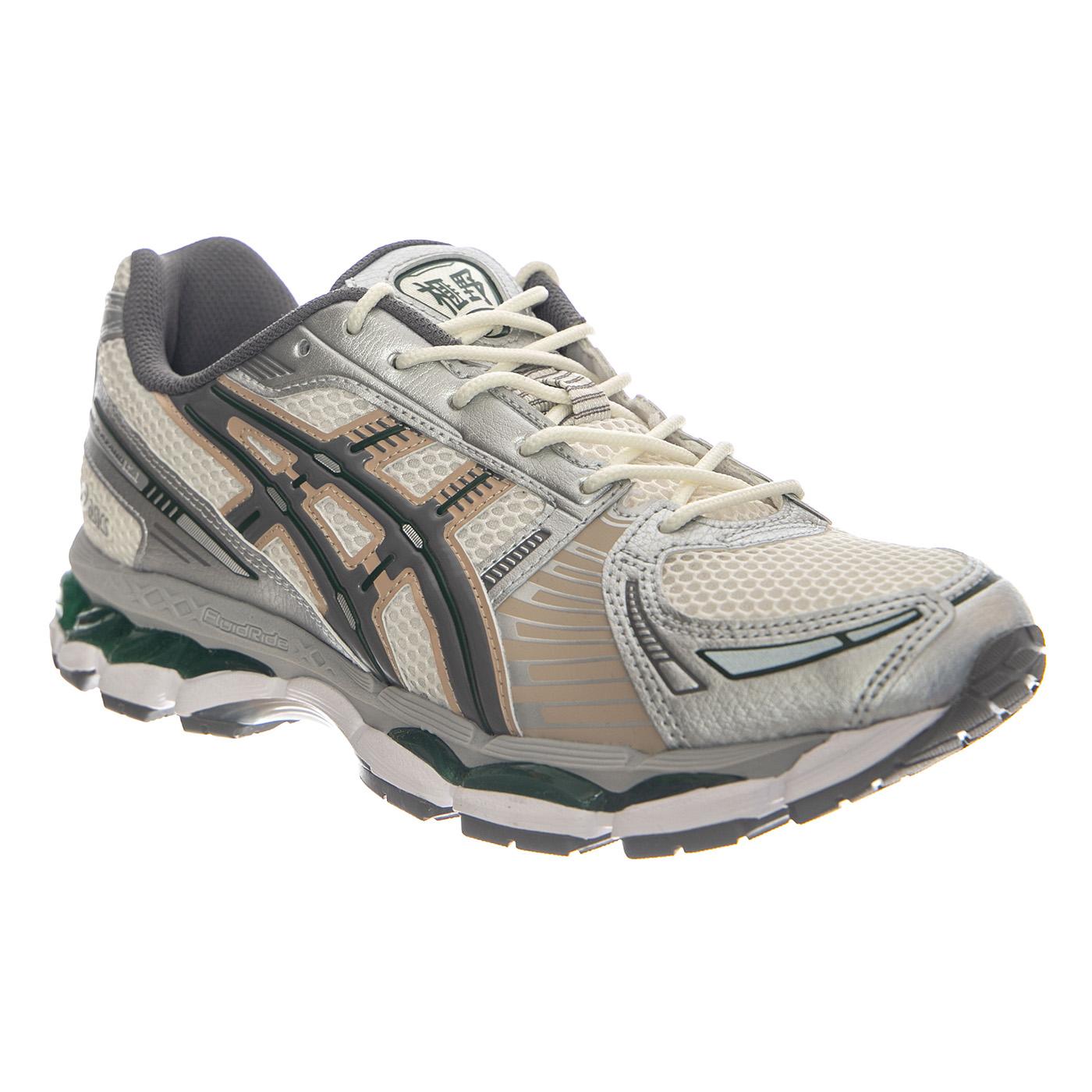 Gel-Kayano 12.1 Cream / Carbon - Scarpe Stringate Uomo Beige / Multicolore 1203A759-105 CREAM-CARBON ASICS 