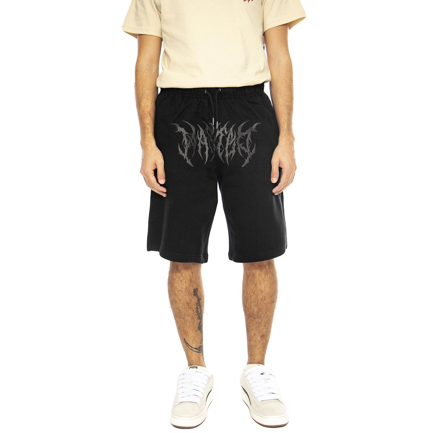 Short Snatch Black - Bermuda Uomo Neri SHORT SNATCH - BLACK  WASTED PARIS 