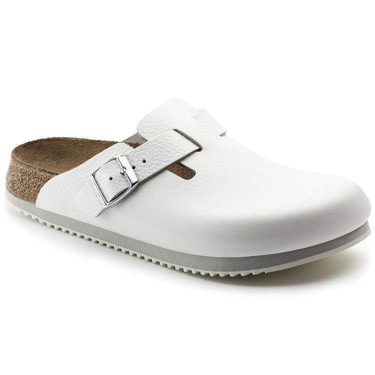 M' Boston BS White Regular Fit - Sandali Uomo Bianchi - Calzata Regolare 060134  BIRKENSTOCK 