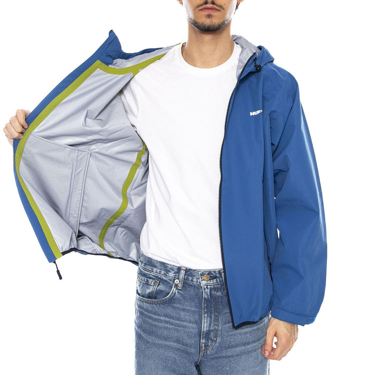 Rainier Shell Jacket CO Blu - Giacca Uomo Blu JK00458 CBL HUF 