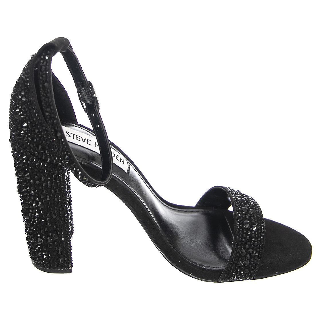 Carrson-G Black / Stone - Sandali Donna Neri SMSCARRSON-G-BLK  STEVE MADDEN 