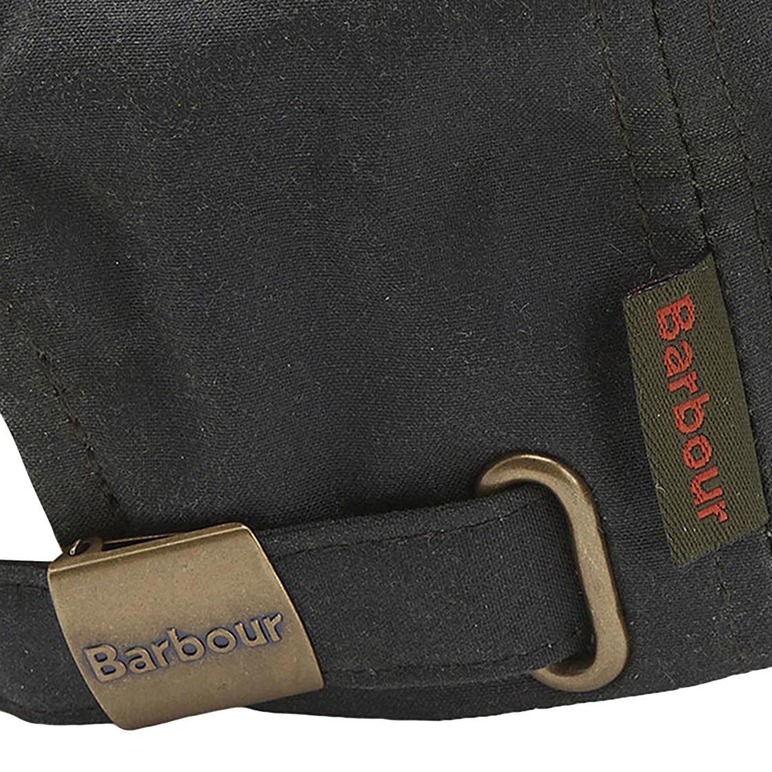 Wax Flat Cap Sage - Cappellino con Visiera Verde 222MMHA0005-SG91  BARBOUR 