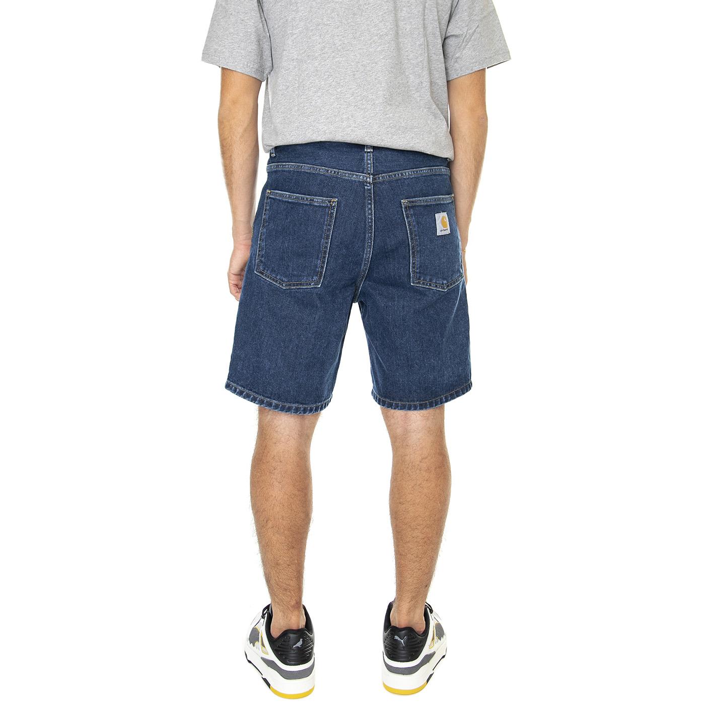 Newel Short Blue Stone Washed - Bermuda Uomo Blu I029209-0106  CARHARTT WIP 