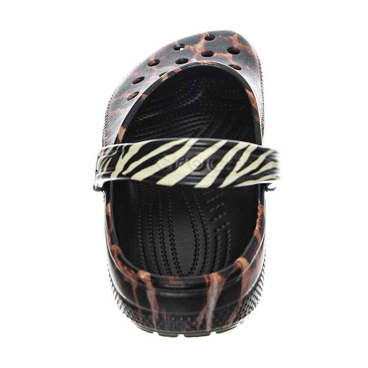 Classic Animal Remix Clog W Black/Multi Animal - Sandali Donna Multicolore CR.207840-BKMA  CROCS 