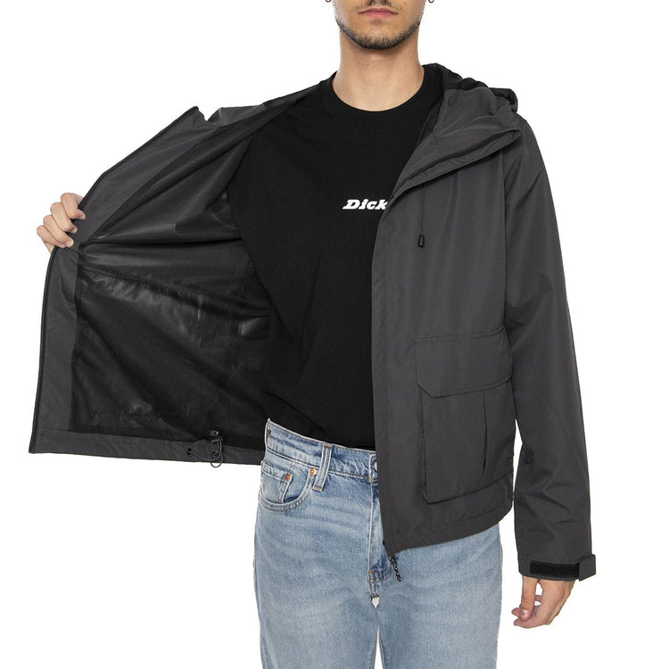 Donny Life Wr Jacket OTW Phantom - Giacca con Cappuccio Uomo Grigia 22034725-4798593 . ONLY & SONS 