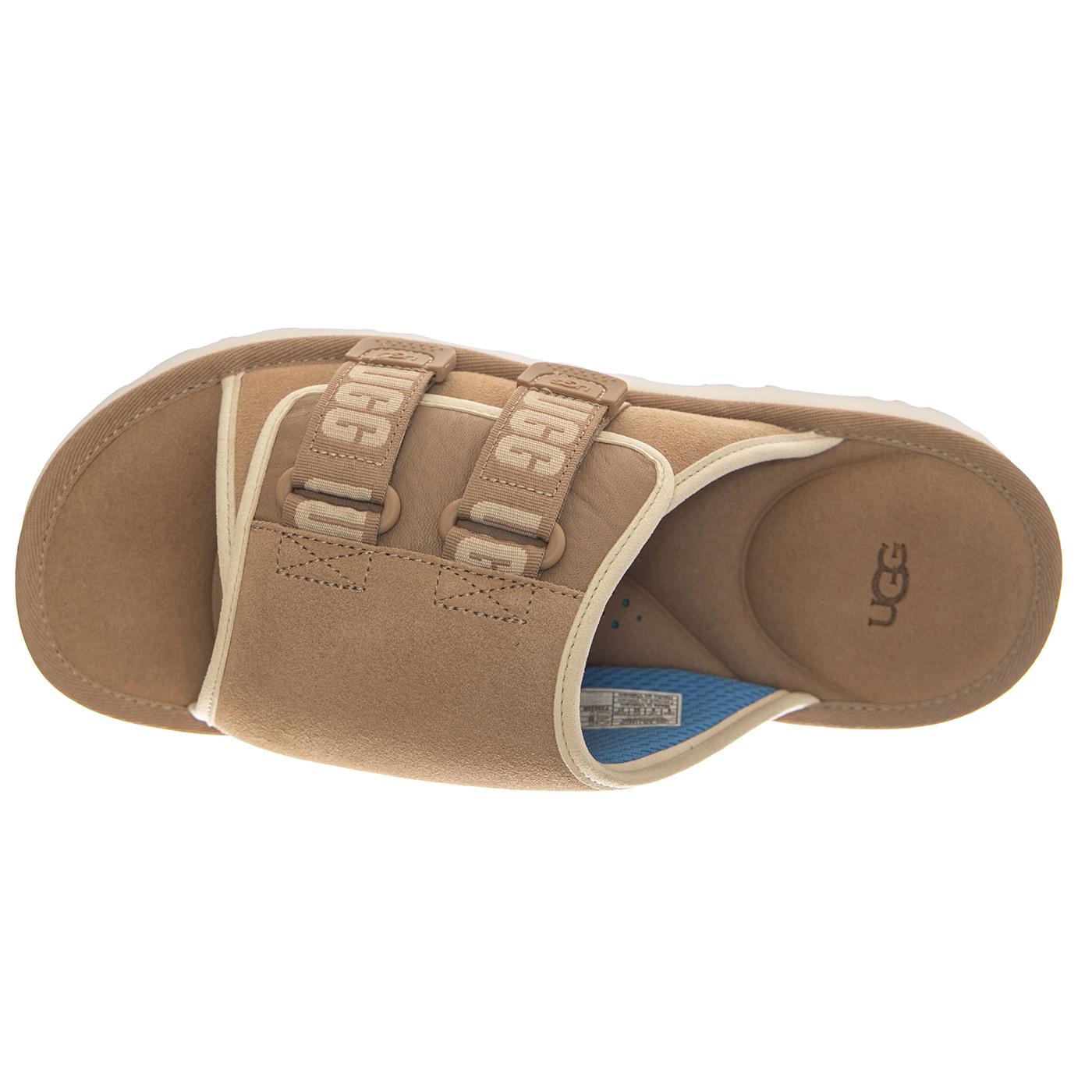 GOLDENCOAST STRAP SLIDE SAND/SANTORINI - Ciabatte Uomo Marroni UGMGOCOSSNT1142730M . UGG 