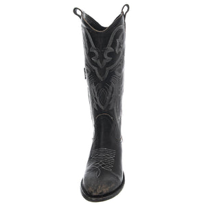 Macarena Boots - Taupo Moka / Stone Moka - Stivali Profilo Medio Donna Neri MZSMACARENA-004  MEZCALERO 