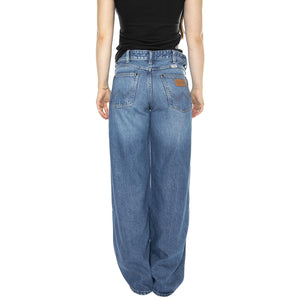 World Wide Promises Kept - Pantaloni Denim Jeans Donna Blu 112352301  WRANGLER 