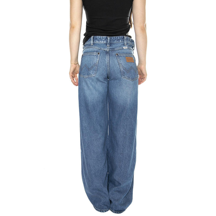 World Wide Promises Kept - Pantaloni Denim Jeans Donna Blu 112352301  WRANGLER 