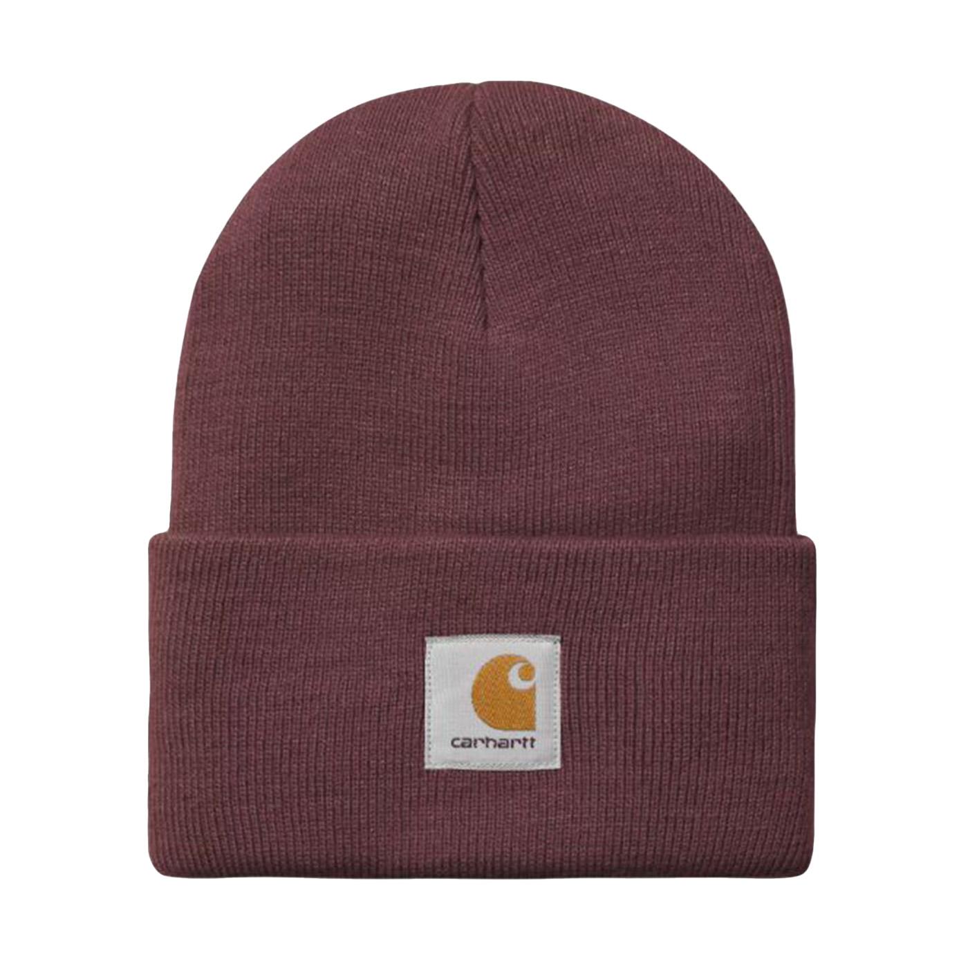 Acrylic Watch Hat Rondo - Berretto in maglia bordeaux I020222.33KXX  CARHARTT WIP 