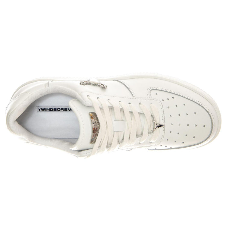 Risk White / Silver Brave / Jewelled White - Scarpe Donna Bianche WSPRISK-WHISIL  WINDSOR SMITH 