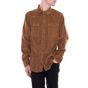 Arthurdale Duck Brown - Camicia Velluto Uomo Marrone 05 200315-BD . DICKIES 