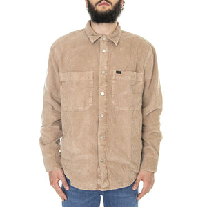 Seasonal Overshirt Caramel - Camicia Uomo Beige L67UCV99  LEE 