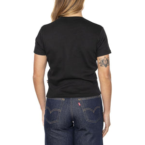 Lewiston Embro SS Tee Black - Maglietta Girocollo Donna Nera DK0A4Z8JBLK1  DICKIES 