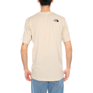 M Evo Box HD RG SS Desert Stone - Maglietta Girocollo Uomo Beige NF0A8G9C DOM1 THE NORTH FACE 