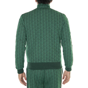 Sweatshirt SH1368-QIJ Green - Felpa con Zip Uomo Verde SH1368-QIJ  LACOSTE 