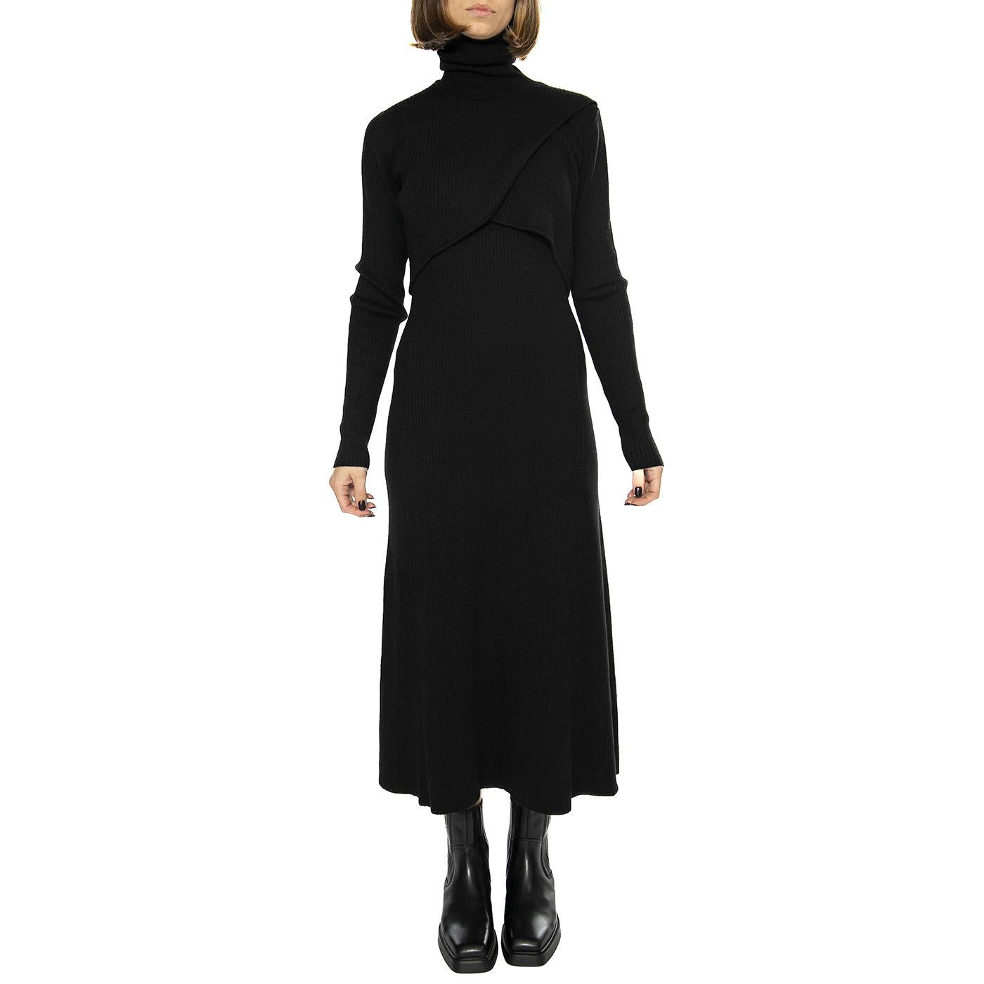 Twin Sets Negro - Vestito Donna Nero 14516811  MD'M 