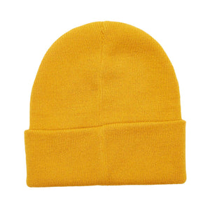 Icon Eyes Beanie Satin Brass - Cappellino in Maglia Arancione 100030132 BRA OBEY 