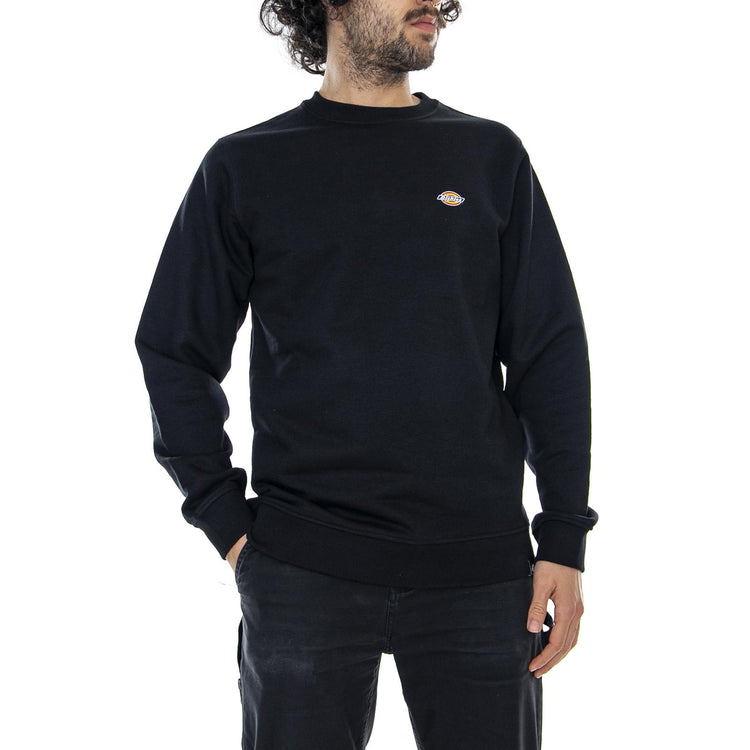 Seabrook - Black - Felpa Girocollo Uomo 02 200203-BK . DICKIES 