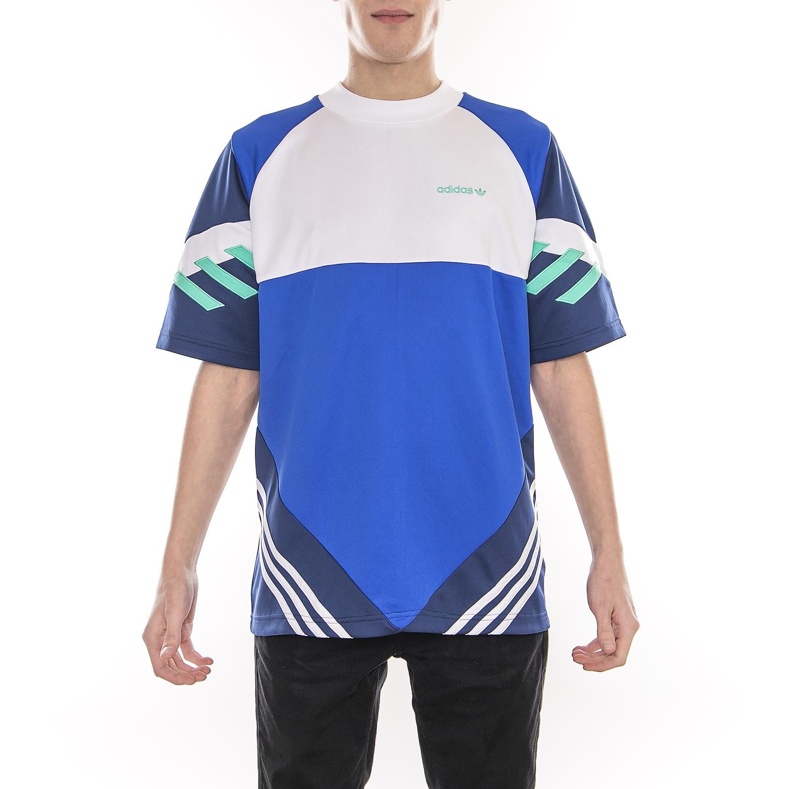 CHOP SHOP TEE Bold Blue/Dark Blue CE4843  ADIDAS 