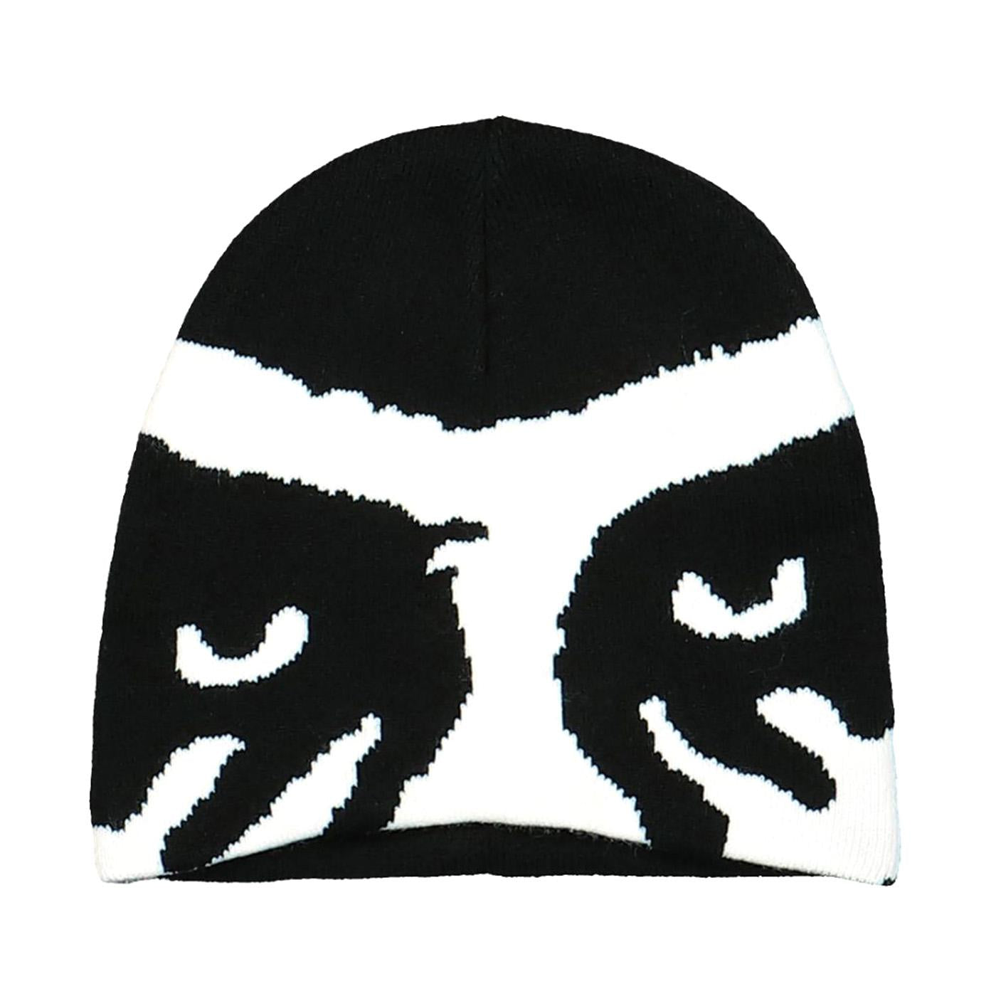 Peeking Beanie Black - Cappellino in Maglia Nero 100030221 BLK OBEY 