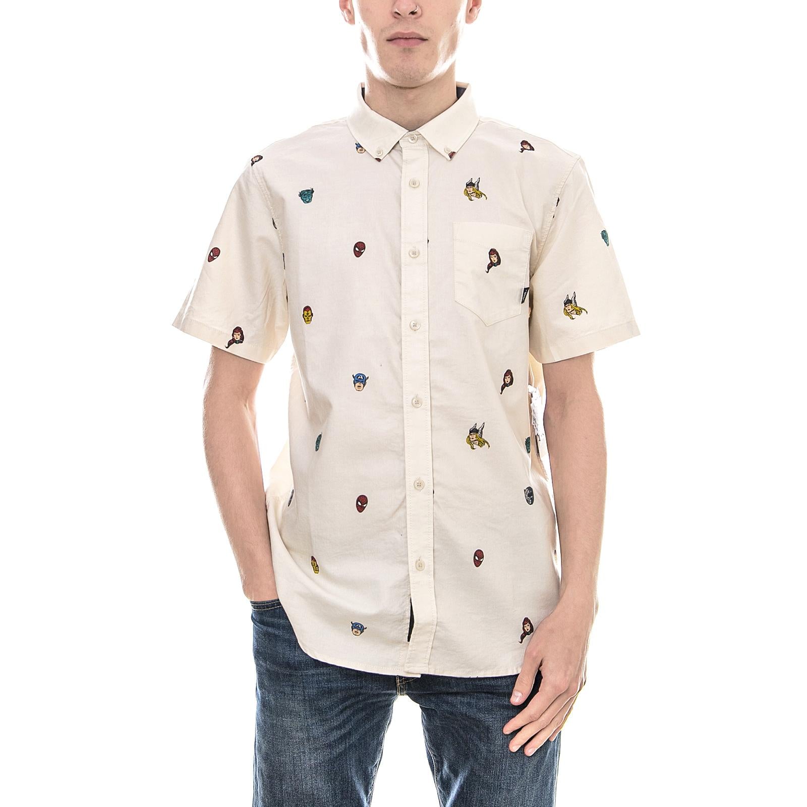 MN HOUSER SS SHIRT - (MARVEL) AVENGERS V000MYRUB  VANS 