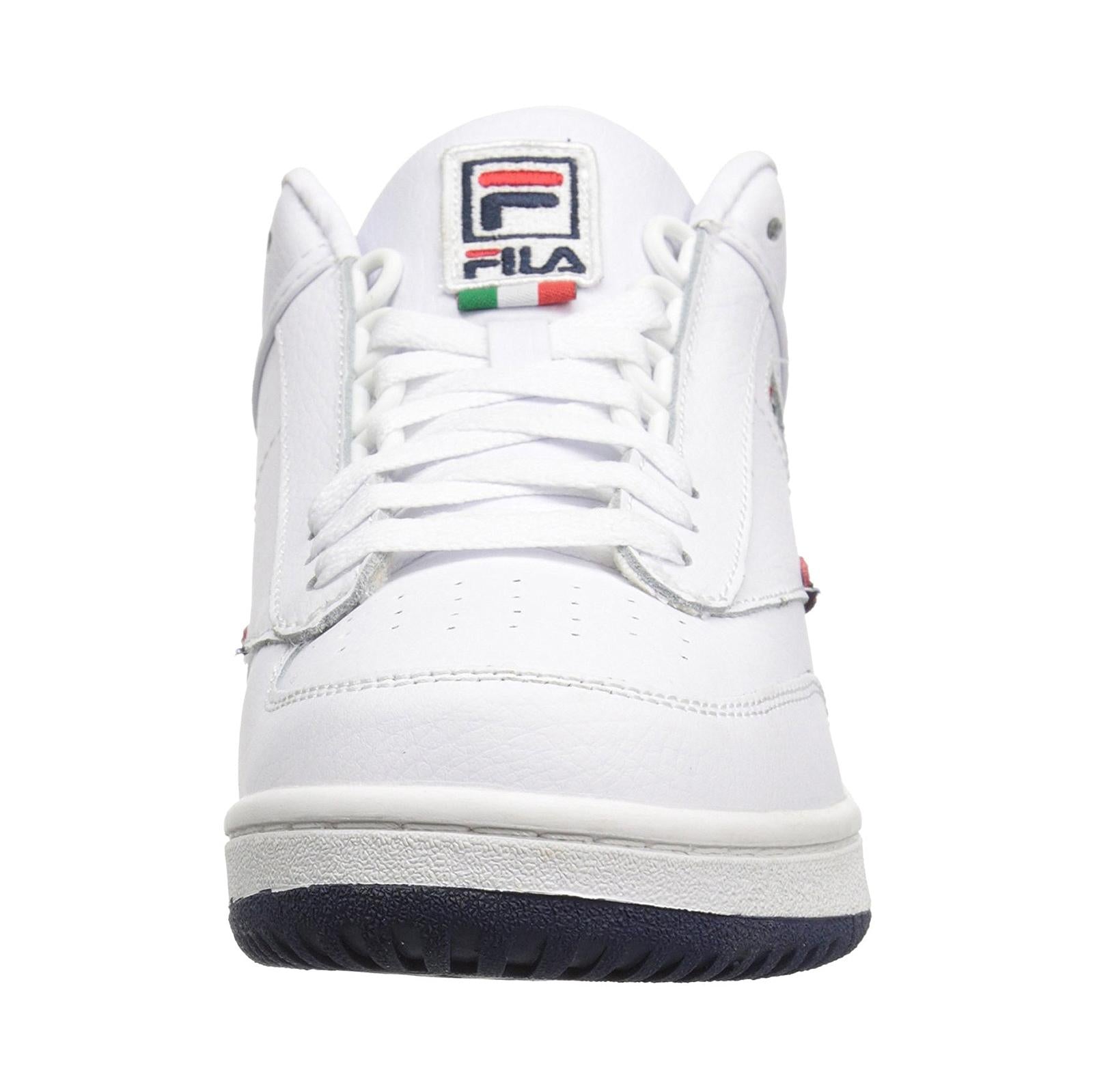 T1 mid White / Fila Navy / Fila Red 1VT13037-150  FILA 