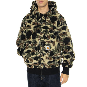 OG Active Liner Camo Duck Jacquard, Green - Giacca Uomo Multicolore I032301.2GVXX  CARHARTT WIP 