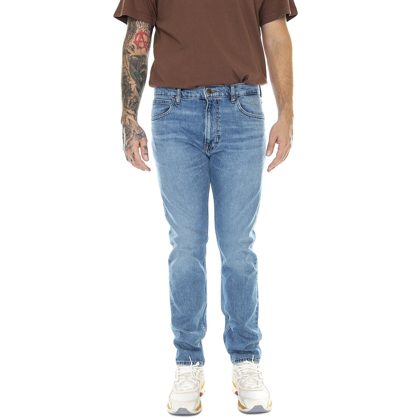 Rider Downtwon Denim Jeans - Pantaloni Denim Jeans Uomo Blu 112342258  LEE 