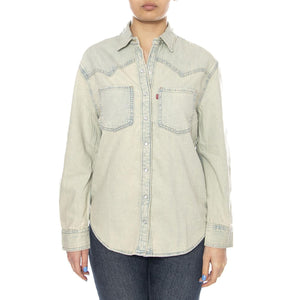 TEODORA WESTERN SHIRT - Camicia Denim Jeans Donna A72440080 JN LEVIS 