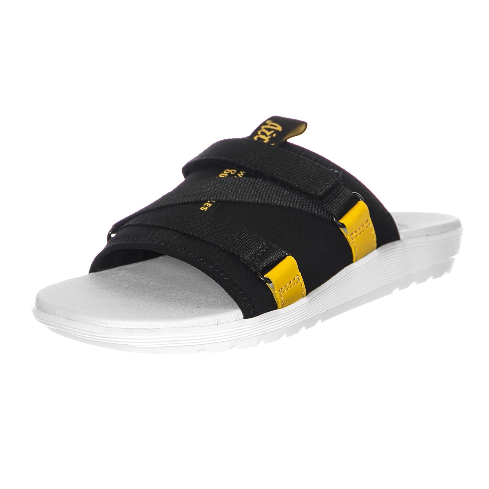 Nerida Neoprene - Ciabatte Donna Nere / Gialle DMSNERBKYE21948001  DR.MARTENS 