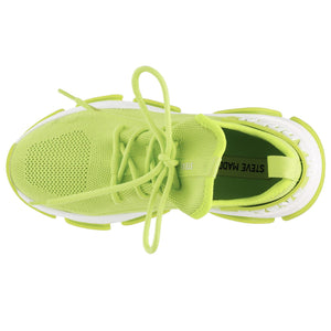 Protégé Neon Lime - Scarpe Stringate Profilo Basso Donna Verdi SMPPROTEGE-NEO  STEVE MADDEN 