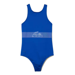 W' Costume JQ0 Blue - Costume da Bagno Intero Donna Blu MF5387-JQ0  LACOSTE 