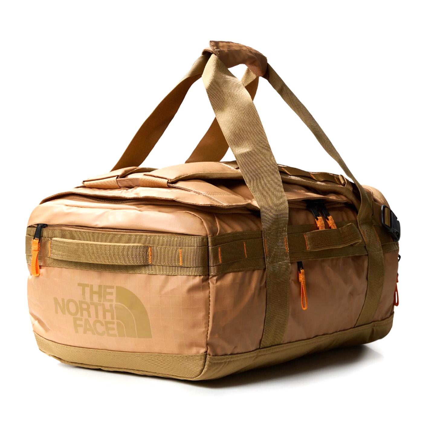 Base Camp Voyager Duffel 42L Almond Butter / Utility Brown / Mandarin - Borsa da Viaggio Marrone NF0A52RQOHC1  THE NORTH FACE 
