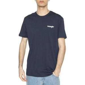 2-Pack Sign Off Tee White / Blue - Set Composto da Maglietta Girocollo Uomo Bianca + Maglietta Girocollo Uomo Blu 112321593  WRANGLER 