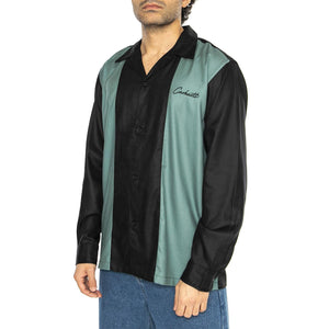 L/S Delaney Shirt Black / Silver Pine - Camicia Uomo Multicolore I034381.2NRXX  CARHARTT WIP 