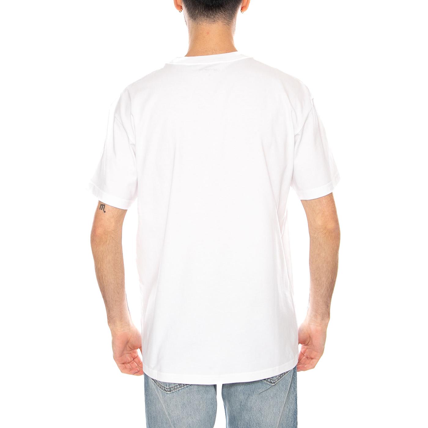 S/S Make Believe League T-S White - Maglietta Girocollo Uomo Bianca I035497.02XX . CARHARTT WIP 