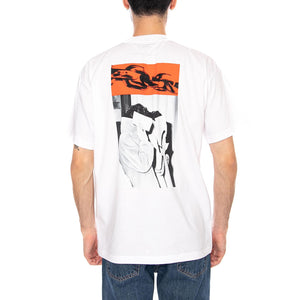 S/S SEAN HAMILTON 01 T-SHIRT WHITE - Maglietta Girocollo Uomo Bianca I036268 02XX CARHARTT WIP 