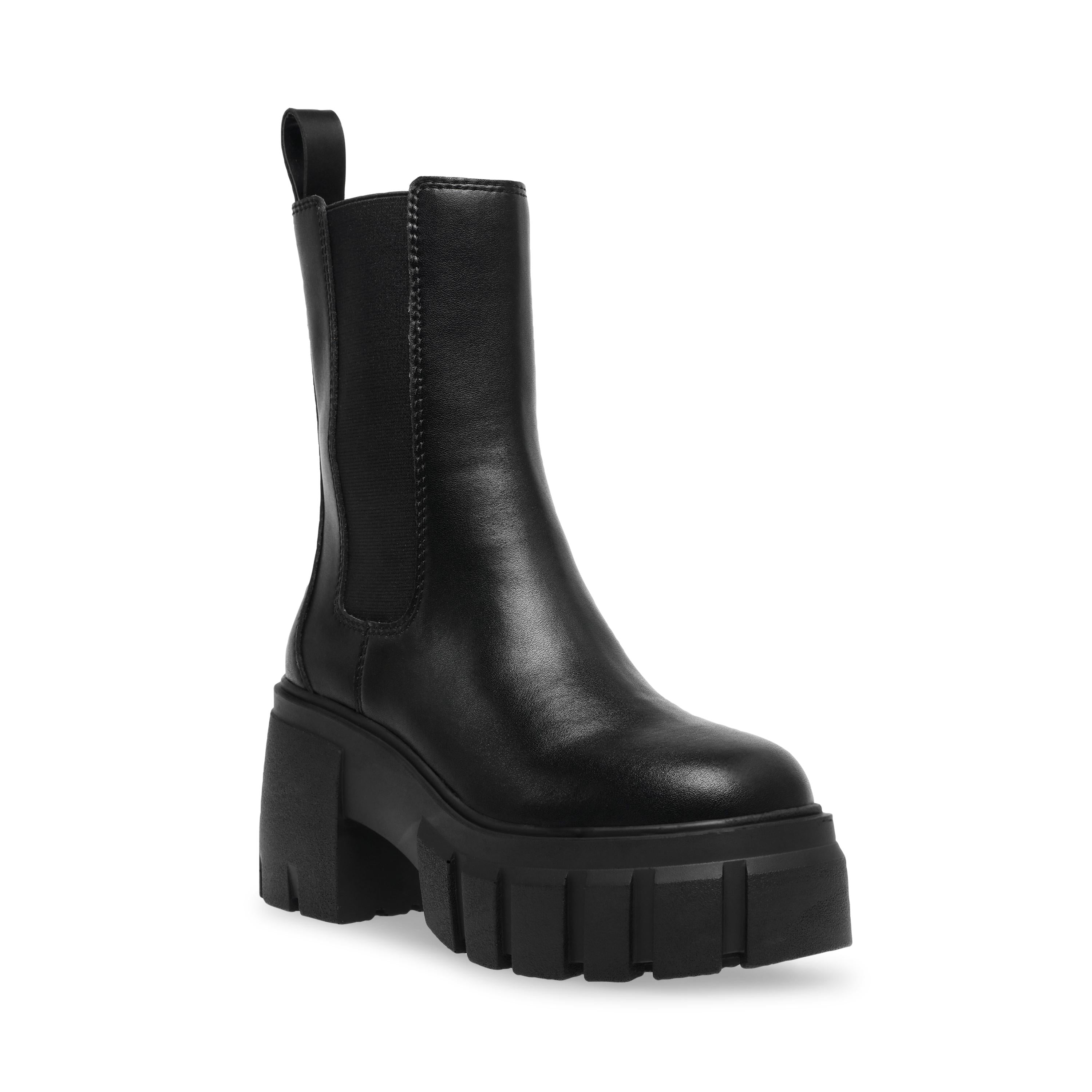 Ballistic Black Leat - Stivaletti Donna Neri SMSBALLISTIC-BLA  STEVE MADDEN 