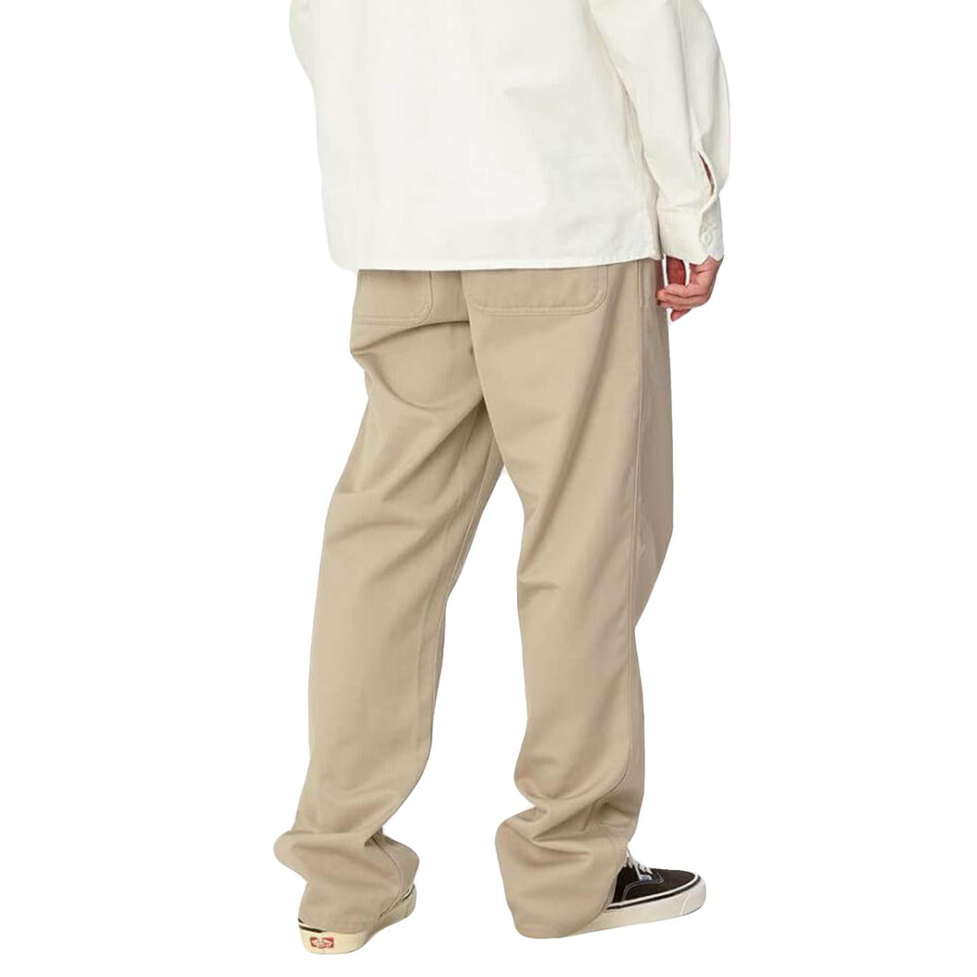 SIMPLE PANT WALL / RINSED - Pantaloni Uomo Beige I020075-G102 . CARHARTT WIP 