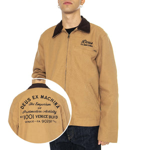 Address Workwear Jacket Dijon - Giacca Uomo Marrone DMF86343  DEUS EX MACHINA 