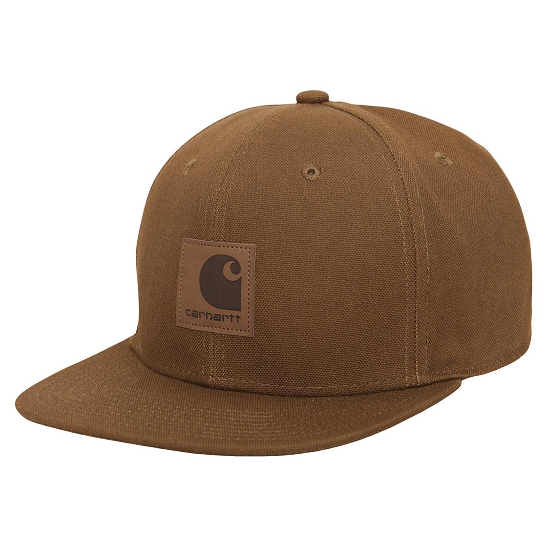 Logo Cap Hamilton Brown - Cappellino con Visiera Marrone I023099-HZXX  CARHARTT WIP 
