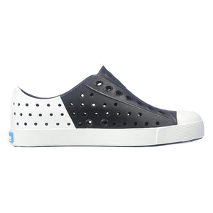 Jefferson Block - Scarpe Slip-On Profilo Basso Bambino Bianche / Nere 13100102-8336  NATIVE 