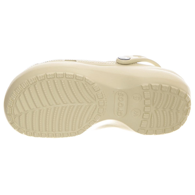 W' Classic Platform Clog Bone - Sandali Donna Beige CR.206750-BONE  CROCS 