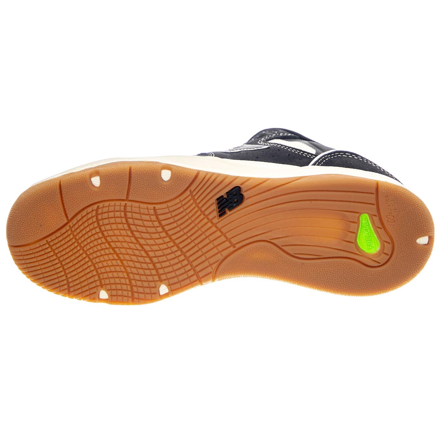 Scarpa Numeric Skateboarding Black Leather / Textile - Scarpe Stringate Profilo Basso Uomo Nere NM1010SB  NEW BALANCE 