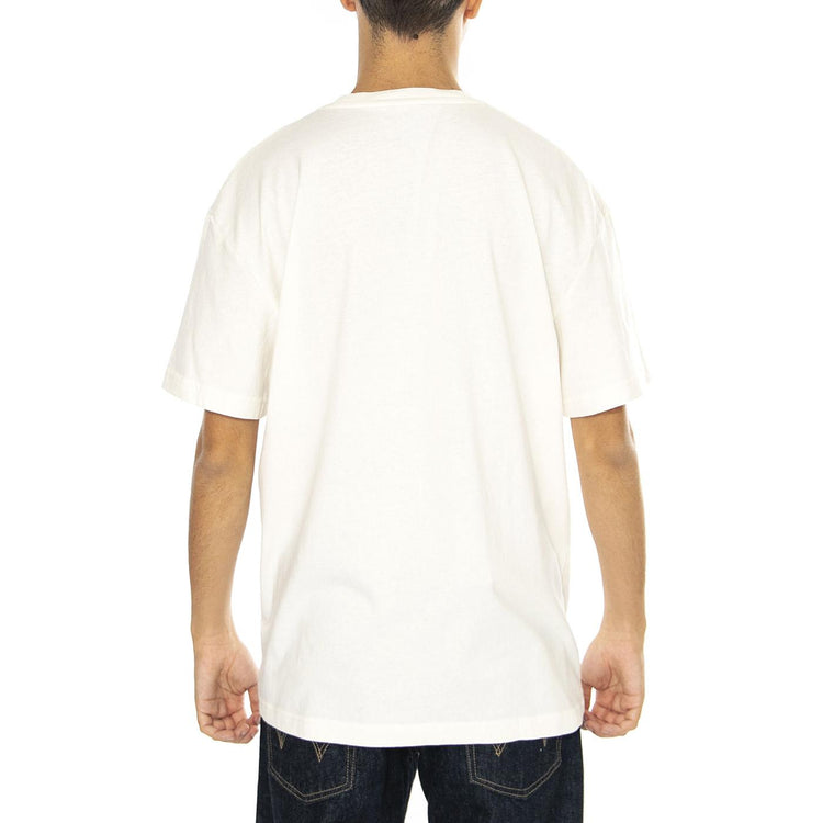 Subtle Relaxed Tee Ecru - Maglietta Girocollo Uomo Bianca 112355711-WHITE  LEE 
