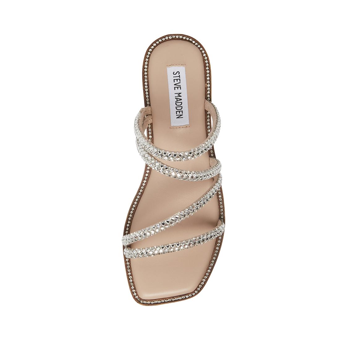 Starie Rhinestone - Sandali Donna Argento SMSSTARIE-998  STEVE MADDEN 