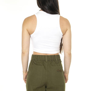 Power Vest W White - Top Donna Bianco DK0A4Y8DWHX1  DICKIES 