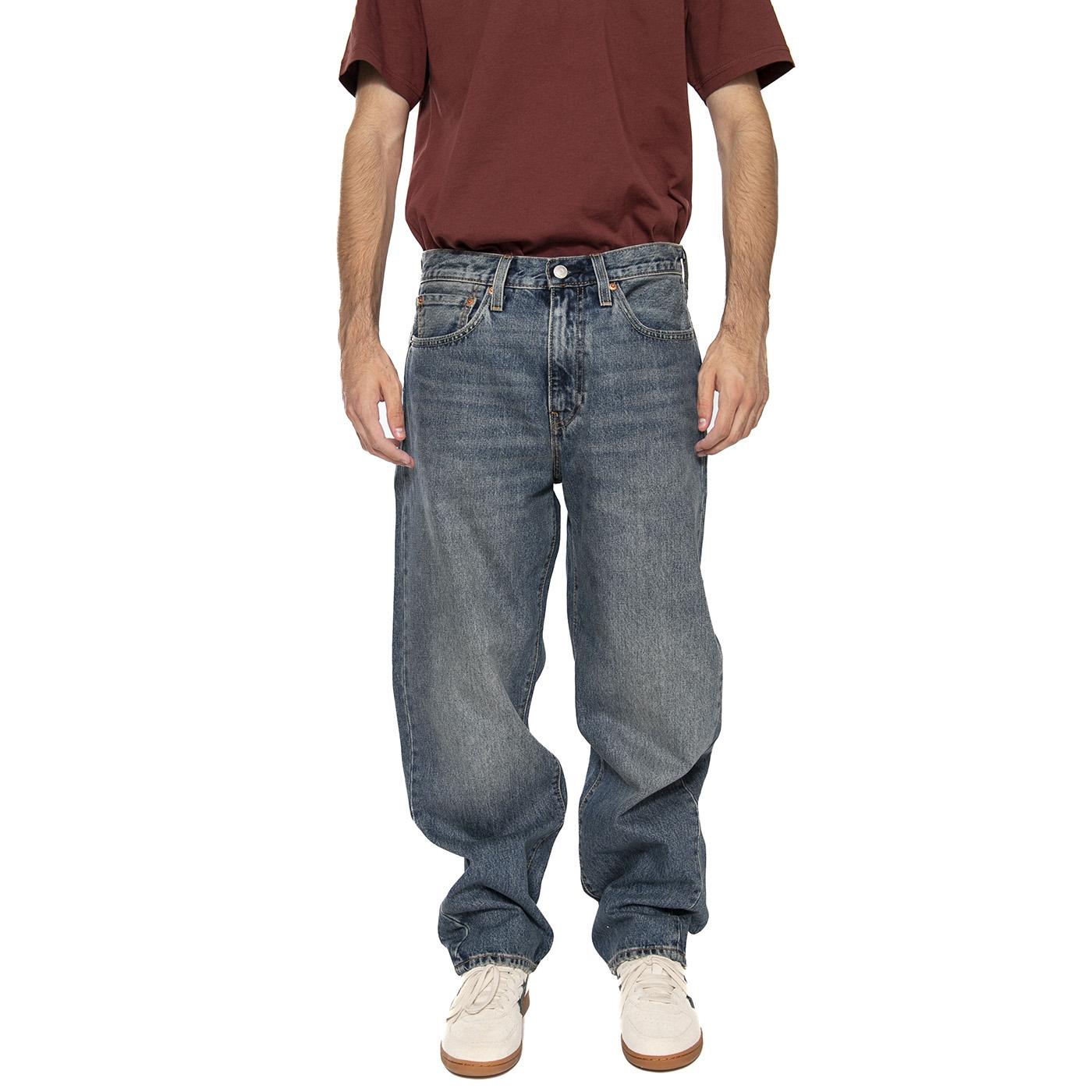 568 Loose Straight Aisle Seat Dark Indigo - Pantaloni Uomo Blu 29037-0059 . LEVIS 